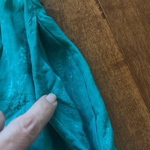 Vintage Mika Silk Embroiled Rob Size P - Picture 7 of 9